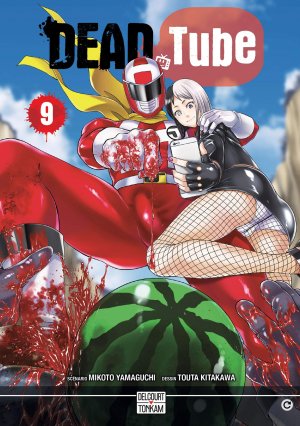 couverture, jaquette DEAD Tube 9  (delcourt / tonkam) Manga