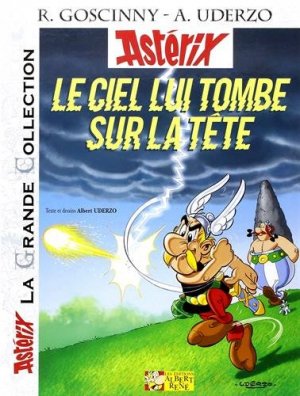 couverture, jaquette Astérix 33  - Le ciel lui tombe sur la têteGrande collection (Albert René) BD