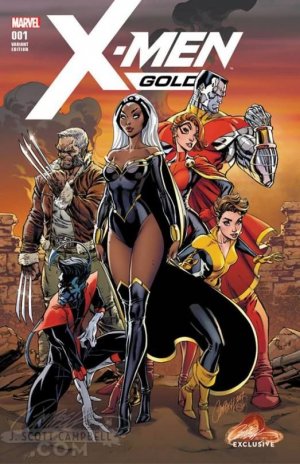 X-Men - Gold 1 - Variante cover j Scott Campbell 