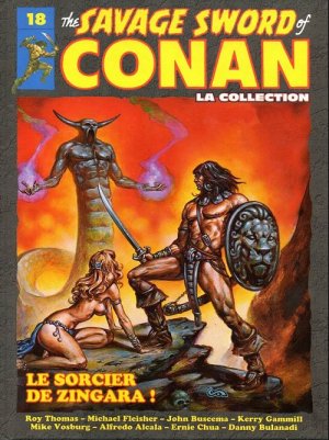 The Savage Sword of Conan # 18 TPB hardcover (cartonnée)