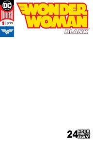 Wonder Woman Blank Comic 1