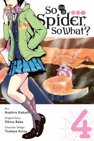 couverture, jaquette So I'm a spider, so what ? 4  (Yen Press) Manga