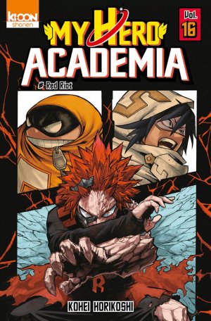 couverture, jaquette My Hero Academia 16  (Ki-oon) Manga