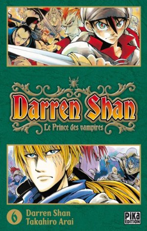 couverture, jaquette Darren Shan 6  (pika) Manga