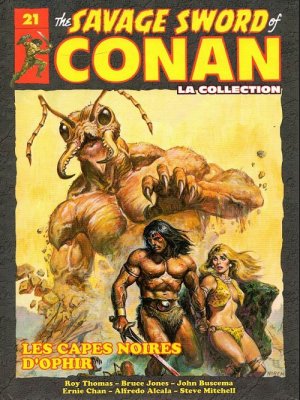 The Savage Sword of Conan # 21 TPB hardcover (cartonnée)