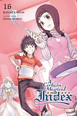 couverture, jaquette A Certain Magical Index 16  (Yen Press) Light novel