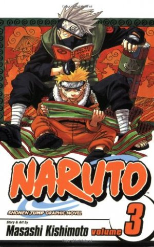couverture, jaquette Naruto 3 Américaine (Viz media) Manga