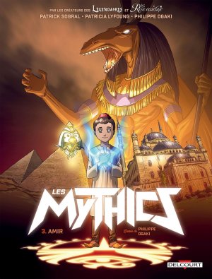 couverture, jaquette Les Mythics 3  - Amir (delcourt bd) BD