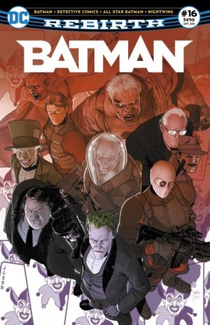 couverture, jaquette Batman Rebirth 16 Kiosque V1 (2017 - En cours) (Urban Comics) Comics