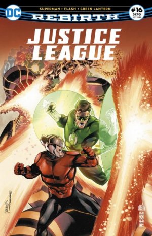 couverture, jaquette Justice League Rebirth 16 Kiosque V1 (2017 - En cours) (Urban Comics) Comics