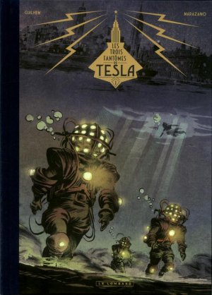 couverture, jaquette Les trois fantômes de Tesla 1 Limitée (le lombard) BD