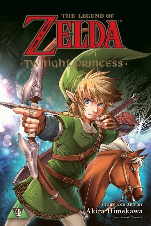 couverture, jaquette The Legend of Zelda - Twilight Princess 4  (Viz media) Manga