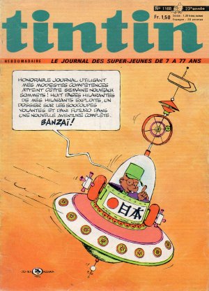 Tintin : Journal Des Jeunes De 7 A 77 Ans 1168