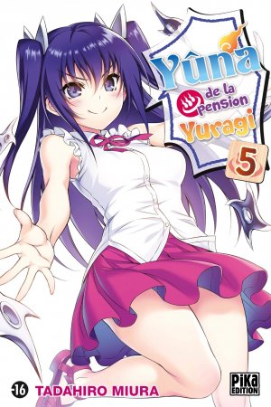 couverture, jaquette Yûna de la pension Yuragi 5  (Pika) Manga