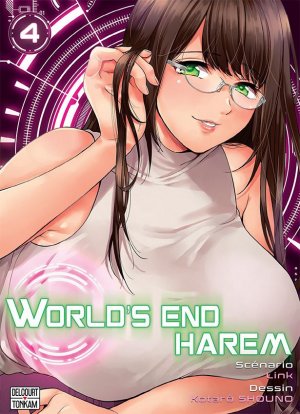 couverture, jaquette World's End Harem 4  (delcourt / tonkam) Manga