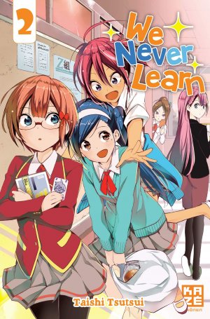 couverture, jaquette We never learn 2  (kazé manga) Manga
