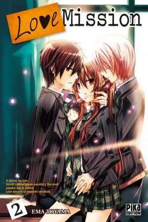 couverture, jaquette Love Mission 2 Réédition 2018 (pika) Manga