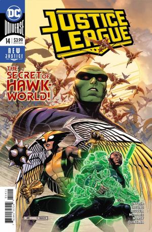 couverture, jaquette Justice League 14  - Escape From Hawkworld 1Issues V4 (2018 - Ongoing) (DC Comics) Comics