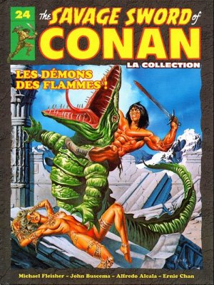 The Savage Sword of Conan # 24 TPB hardcover (cartonnée)
