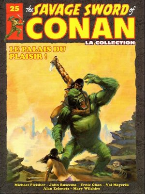 The Savage Sword of Conan 25 TPB hardcover (cartonnée)