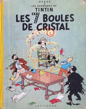 couverture, jaquette Tintin (Les aventures de) 10  - Les sept boules de cristalOriginale (casterman bd) BD