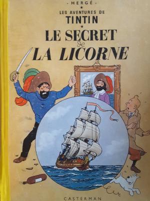 couverture, jaquette Tintin (Les aventures de) 9  - Le secret de la licorneOriginale (casterman bd) BD