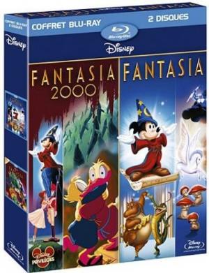 Fantasia + Fantasia 2000 - coffret 2 Blu-ray 0