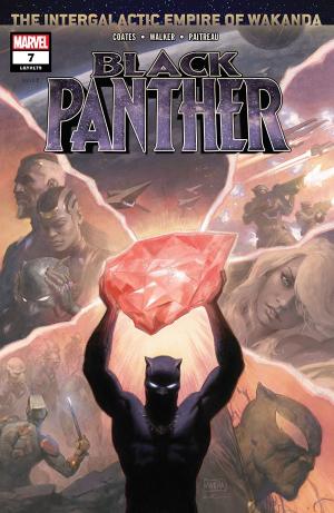 couverture, jaquette Black Panther 7  - THE INTERGALACTIC EMPIRE OF WAKANDA - THE GATHERING OF MY NAME PART 1Issues V7 (2018 - 2021) (Marvel) Comics