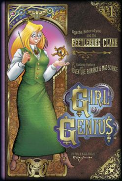 Girl Genius édition TPB softcover (souple)