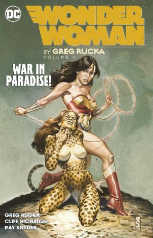 couverture, jaquette Greg Rucka Présente Wonder Woman 3  - War in Paradise!TPB softcover (souple) (DC Comics) Comics