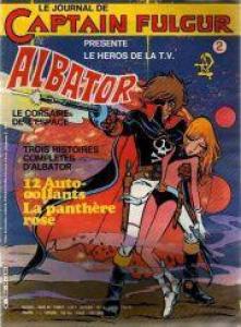 couverture, jaquette Le journal de Captain Fulgur - Albator 2  (dargaud) Périodique
