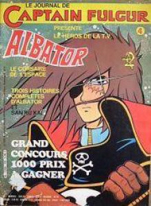 couverture, jaquette Le journal de Captain Fulgur - Albator 4  - Le journal de Captain Fulgur - Albator Numéro 4 (dargaud) Périodique