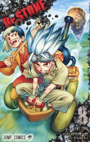couverture, jaquette Dr. STONE 8  (Shueisha) Manga