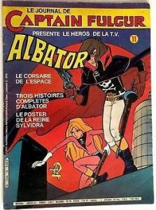 couverture, jaquette Le journal de Captain Fulgur - Albator 11  (dargaud) Périodique