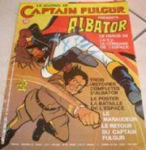couverture, jaquette Le journal de Captain Fulgur - Albator 10  (dargaud) Périodique