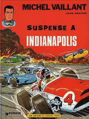 couverture, jaquette Michel Vaillant 11  - Suspense à Indianapolis (dargaud) BD