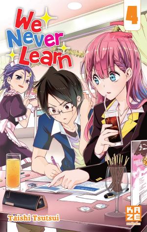 couverture, jaquette We never learn 4  (kazé manga) Manga