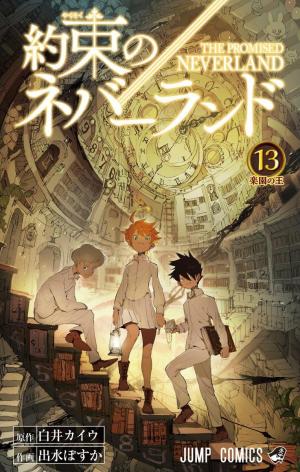 couverture, jaquette The promised Neverland 13  (Shueisha) Manga