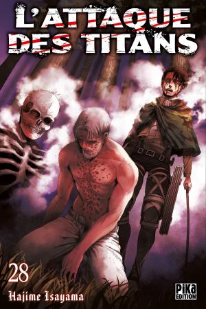 couverture, jaquette L'Attaque des Titans 28  (Pika) Manga