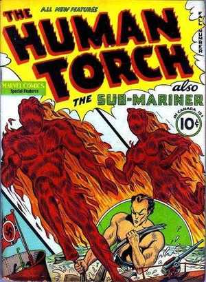 Human Torch édition Issues (1940 - 1954)