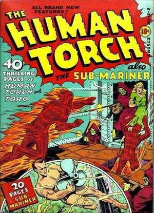 couverture, jaquette Human Torch 3  - #3Issues (1940 - 1954) (Timely Comics) Comics