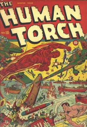 couverture, jaquette Human Torch 10  - #10Issues (1940 - 1954) (Timely Comics) Comics