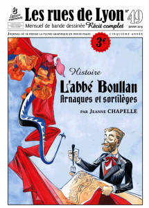 Les rues de Lyon 49 - L’abbé Boullan Arnaques et sortilèges