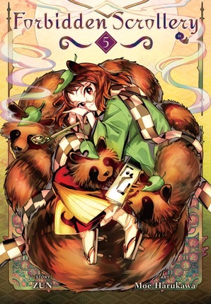 couverture, jaquette Touhou: Forbidden Scrollery 5  (Yen Press) Manga