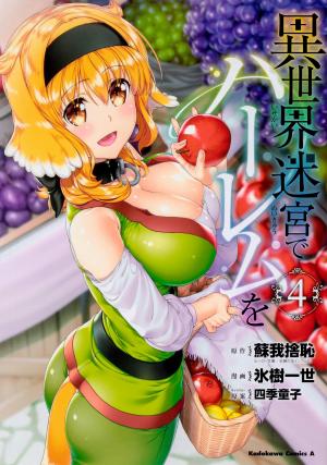 couverture, jaquette Harem in the Fantasy World Dungeon 4  (Kadokawa) Manga