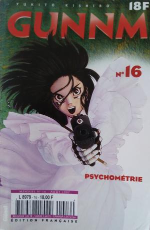 couverture, jaquette Gunnm 16  - PsychométrieRevue mensuelle (Glénat Manga) Manga
