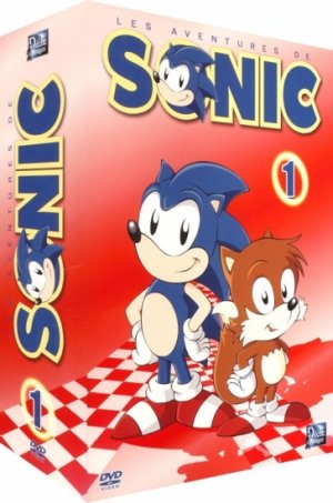 couverture, jaquette Les Aventures de Sonic 1 Edition Collector (Déclic images) Série TV animée