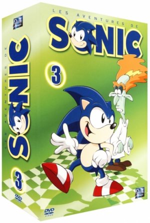 couverture, jaquette Les Aventures de Sonic 3 Edition Collector (Déclic images) Série TV animée
