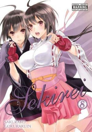 couverture, jaquette Sekirei 8  (Yen Press) Manga