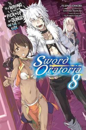 couverture, jaquette Dungeon ni Deai o Motomeru no wa Machigatte Iru Darou ka Gaiden - Sword Oratoria 8  (Yen Press) Light novel
